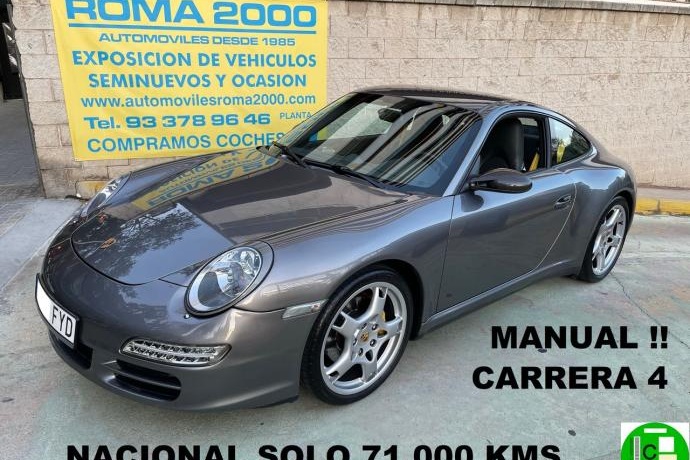 PORSCHE 911 997 CARRERA 4 MANUAL NACIONAL SOLO 71000 KMS