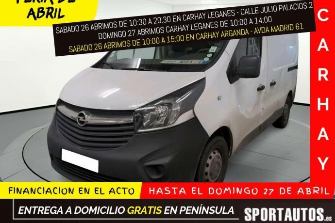 OPEL VIVARO 2700 FOU SWB DSL 1.6 CDTi L1H1 Edition