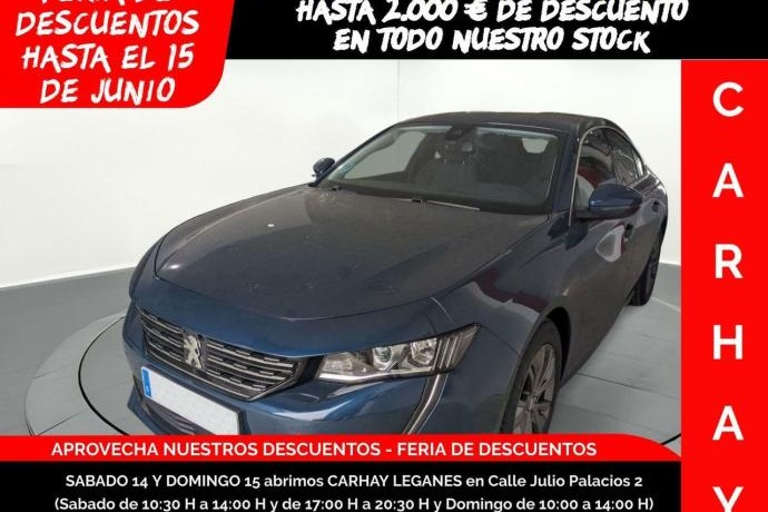 PEUGEOT 508 ACTIVE BLUE HDI 96 KW 130 S&S 6 VEL MAN