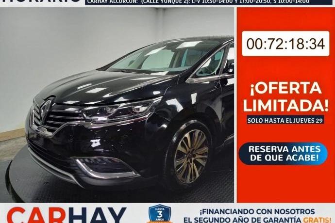 RENAULT ESPACE INITIALE PARIS 2.0 DCI 200CV 7 plazas