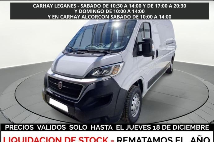 FIAT DUCATO FURGÓN 2.0 Mjet L3H2 (EU6)