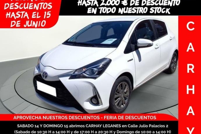 TOYOTA YARIS BERLINA CON PORTÓN 1.5 100H ACTIVE