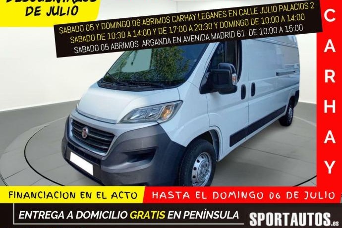 FIAT DUCATO FURGÓN 2.0 Mjet L3H2 (EU6)