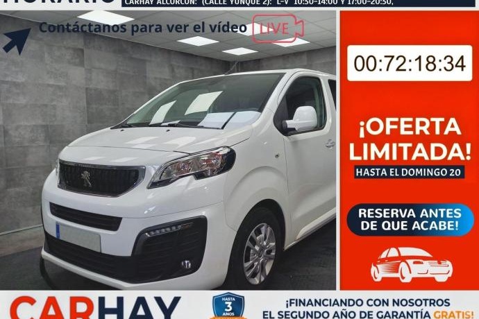 PEUGEOT TRAVELLER 1.5 BlueHDi L2 Std Business S&S (EU6.2)