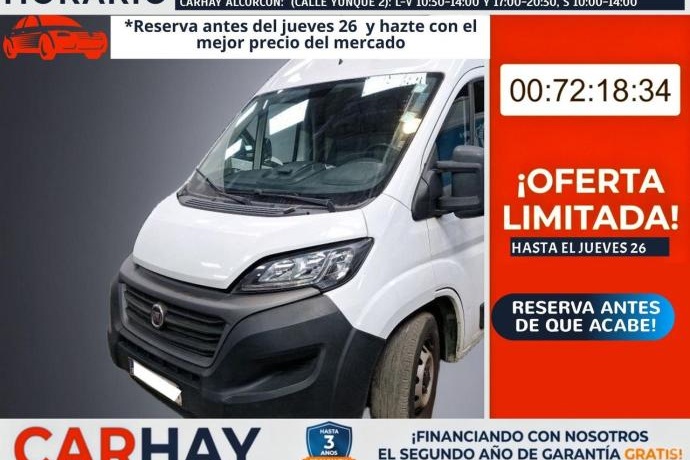 FIAT DUCATO MAXI 35 FURGON MWB HR 3.0 GNC