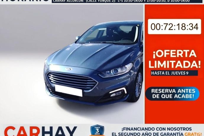 FORD MONDEO 2.0 Híbrido 138kW/187CV Titanium HEV AT