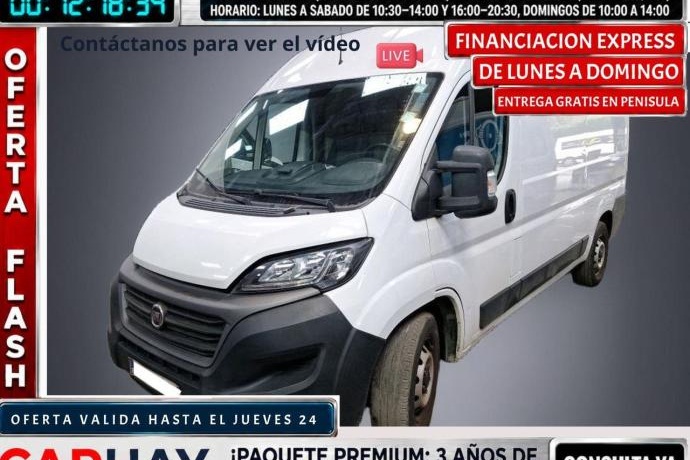FIAT DUCATO MAXI 35 FURGON MWB HR 3.0 GNC