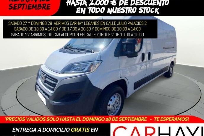 FIAT DUCATO 2.0 Mjet L3H2 (EU6)