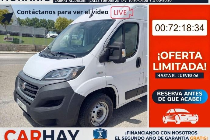 FIAT DUCATO 35 L2H2 Nat.Pow (100kW) EU6 D-temp GNC