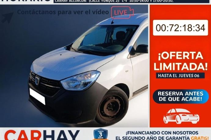 DACIA DOKKER COMBI Essential 1.6 80kW 110CV ECO-GLP