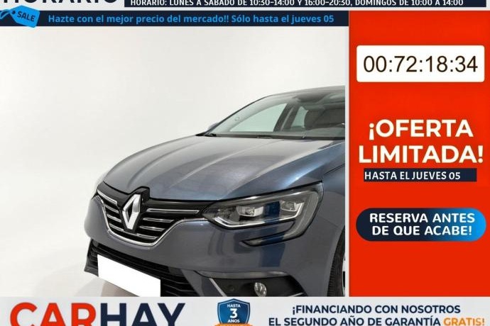 RENAULT MEGANE BOSÉ EDITION 1.5 DCI 110 CV - SIN ADBLUE