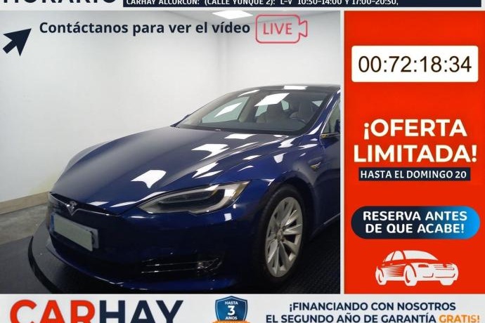 TESLA MODEL S 100D 4WD berlina con portón 345KW 5P