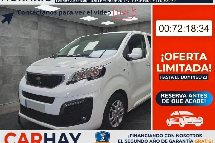 PEUGEOT TRAVELLER 1.5 BlueHDi L2 Std Business S&S (EU6.2)