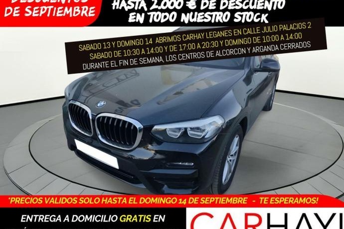 BMW X3 XDRIVE 30 E XLINE 2.0 290CV AT8 E6D