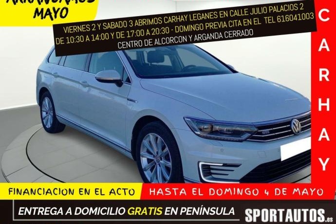 VOLKSWAGEN PASSAT VAR GTE 1.4 TSI BUSINESS PLUG-IN HYBRID