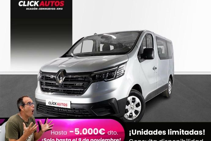 RENAULT TRAFIC 2.0 DCI 110CV Authentic Energy Blue 9Plazas