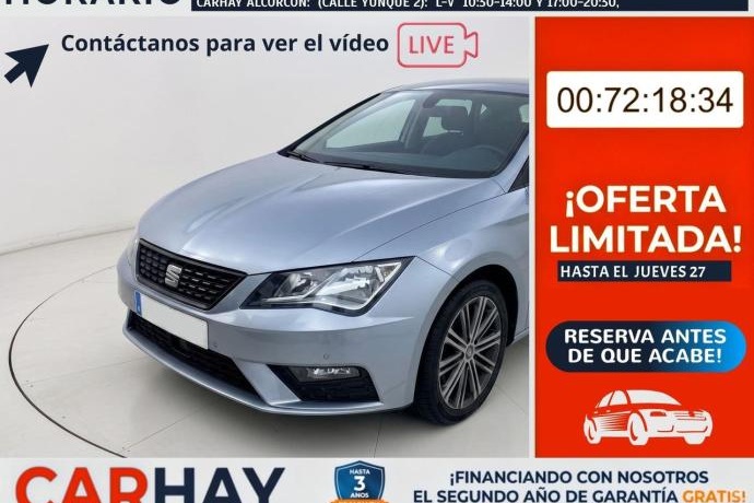 SEAT LEON 1.5 TGI 96kW DSG-7 S&S Xcellence