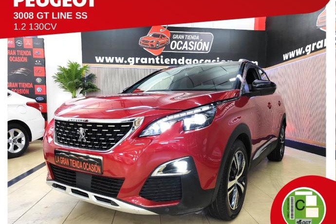 PEUGEOT 3008 1.2 PURETECH 96KW 130CV GT LINE SS