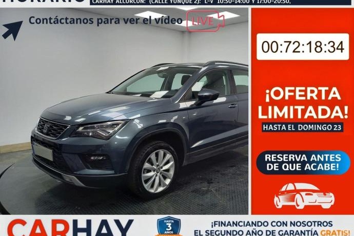 SEAT ATECA 1.6 TDI 85kW St&Sp Style Edit. Nav Eco