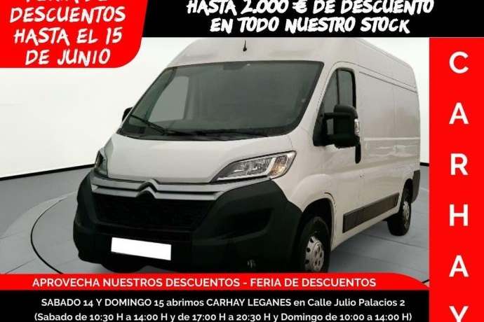 CITROEN JUMPER BLUEHDI 96KW (130CV) FURGON 35L2H2