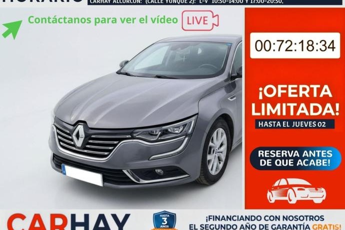 RENAULT TALISMAN Limited Blue dCi 88 kW (120CV)