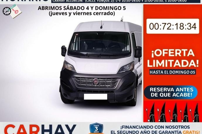 FIAT DUCATO 35 L2H2 Nat.Pow (100kW) EU6 D-temp GNC