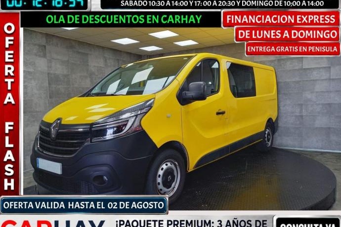 RENAULT TRAFIC Mixto N1 5/6 Largo Energy Blue dCi 70 kW