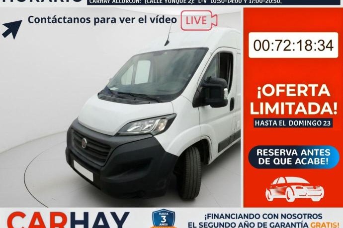 FIAT DUCATO 35 L2H2 Nat.Pow (100kW) EU6 D-temp GNC