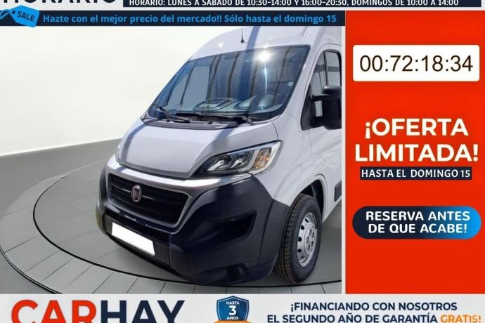 FIAT DUCATO FURGÓN 2.0 Mjet L3H2 (EU6)