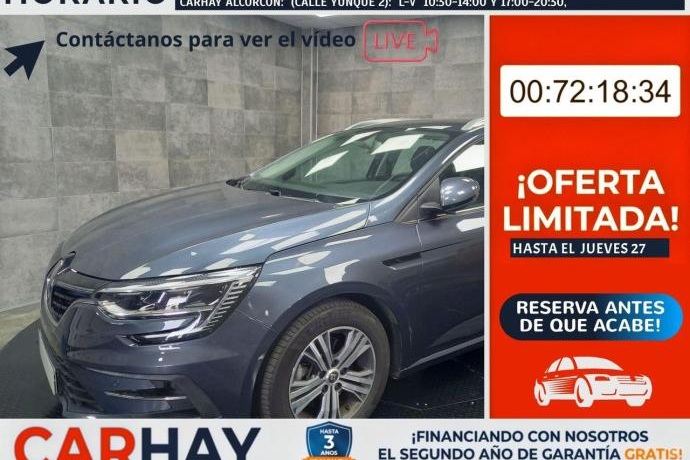 RENAULT MEGANE Estate 1.6 ETech Plug-in 160ch Evolution