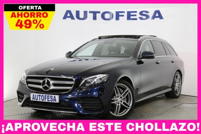 MERCEDES-BENZ E ESTATE AMG LINE 9G-TRONIC 194cv 5P # TECHO,NAVY,FAROS MULTIBEAM