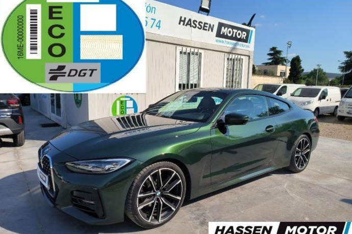 BMW SERIE 4 420d Coupé Msport