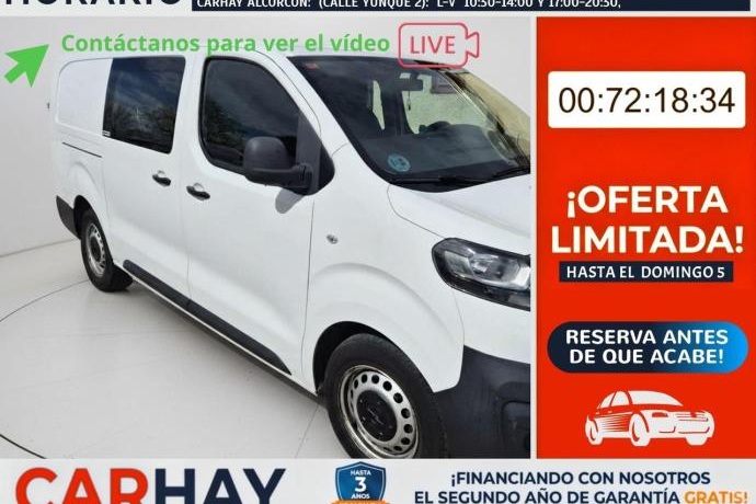 OPEL VIVARO 2.0  TDCI 122 CV - COMBI MIXTA 6 PLAZAS