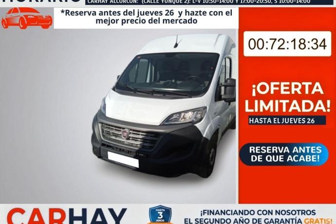 FIAT DUCATO 35 L2H2 Nat.Pow (100kW) EU6 D-temp GNC