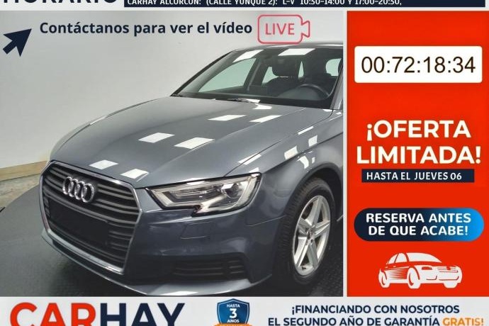 AUDI A3 SPORTBACK 2.0 35 TDI 110KW S TRONIC
