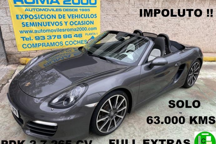 PORSCHE BOXSTER 2.7 265 CV PDK SOLO 63.000 KMS