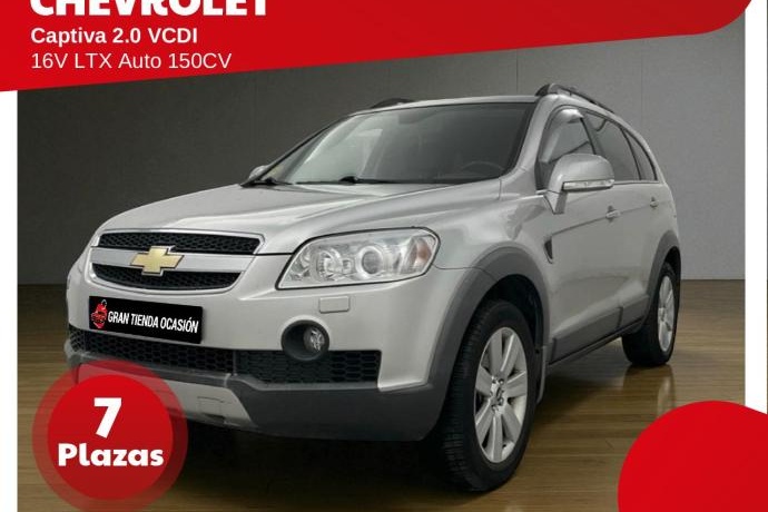 CHEVROLET CAPTIVA 2.0 VCDI 16V LTX 7 Plazas Auto