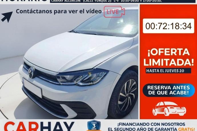 VOLKSWAGEN POLO Life 1.0 TSI 70kW (95CV)