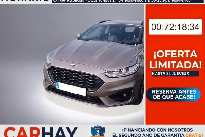 FORD MONDEO 2.0 Híbrido 138kW ST-Line HEV AT SB