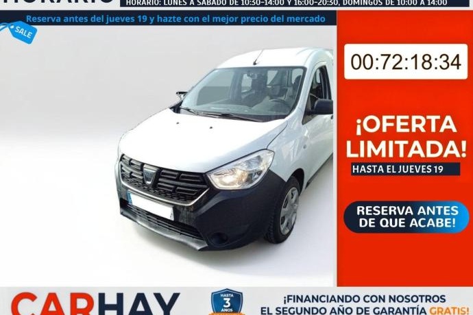 DACIA DOKKER COMBI AMBIANCE 1.6 75kW (102CV) GLP N1