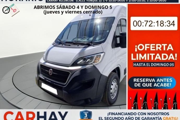 FIAT DUCATO FURGÓN 2.0 Mjet L3H2 (EU6)
