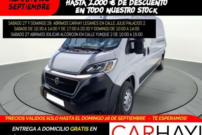 FIAT DUCATO FURGÓN 2.0 Mjet L3H2 (EU6)