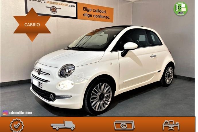 FIAT 500 1.2 69cv cabrio