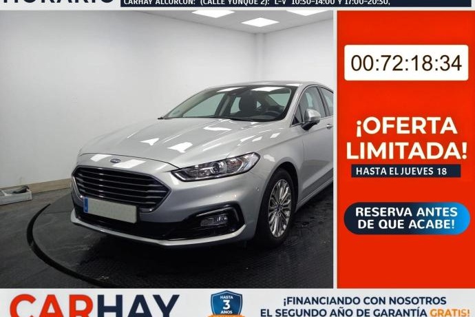 FORD MONDEO 2.0 Híbrido 138kW/187CV Titanium HEV AT