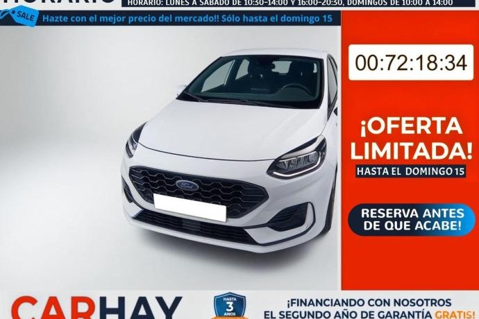 FORD FIESTA 1.0 EcoBoost MHEV 92kW(125CV) ST-Line 5p