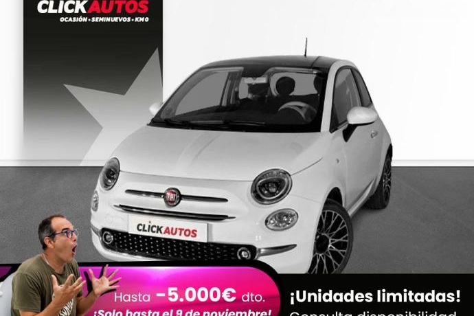 FIAT 500 1.0 Hybrid 70CV Monotrim+Pack
