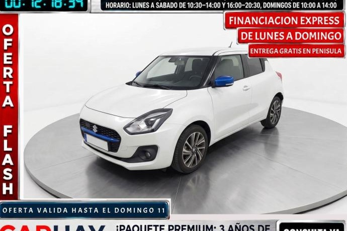 SUZUKI SWIFT 1.2 Mild Hybrid GLE Blue & White