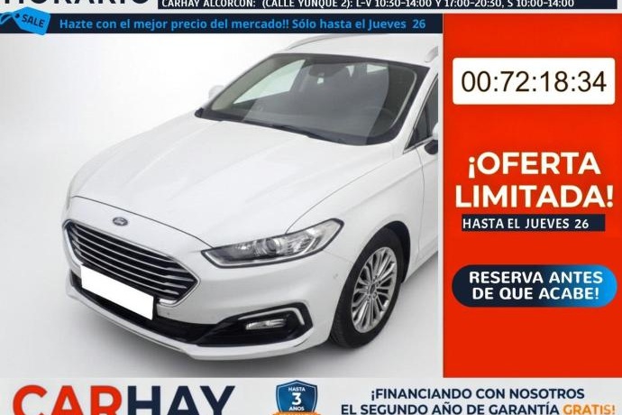 FORD MONDEO SW 2.0 Hibrido 138kW Titanium HEV AT SB