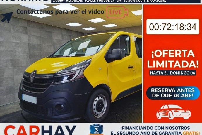 RENAULT TRAFIC Mixto N1 5/6 Largo Energy Blue dCi 70 kW