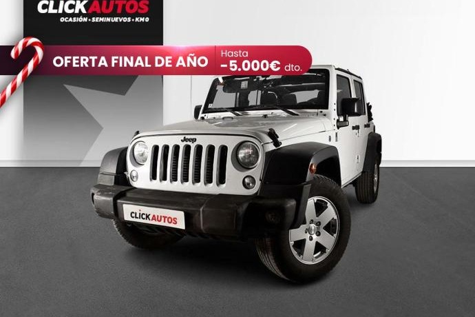 JEEP WRANGLER 2.8 CRD 200CV Unlimited Sport auto techo lona